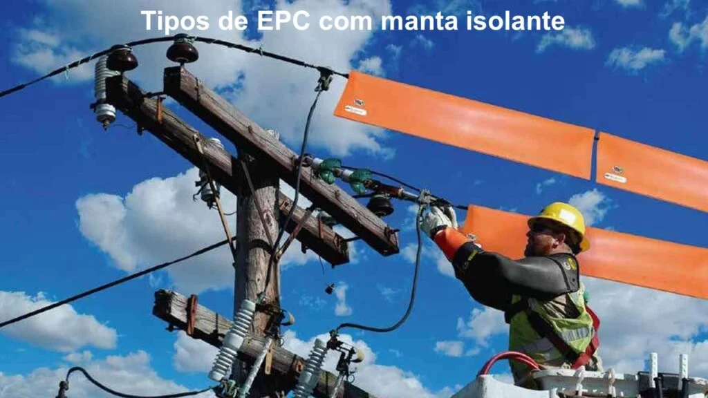 manta isolante é um EPC para eletricista