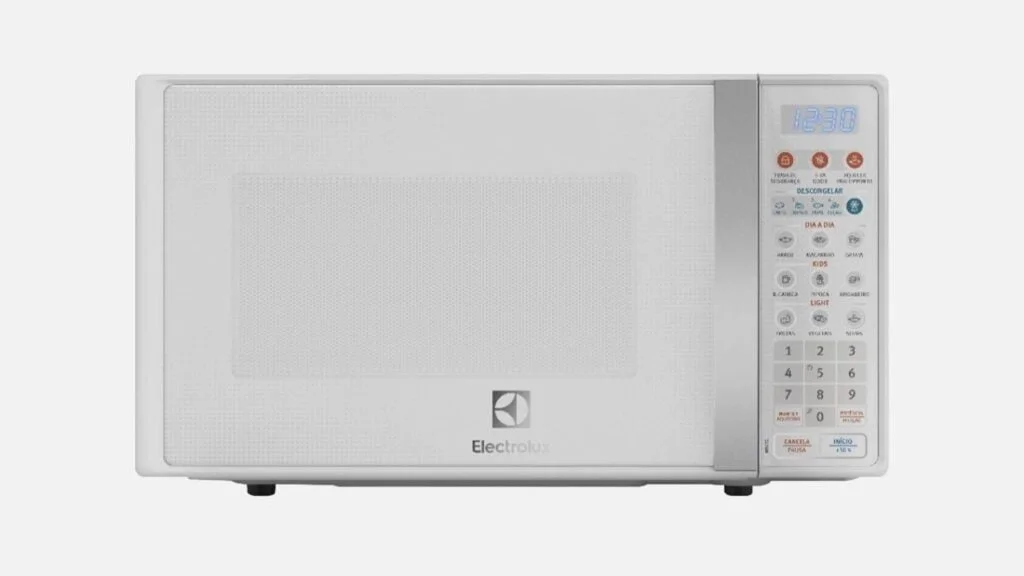 Quanto gasta um microondas por mês da Electrolux