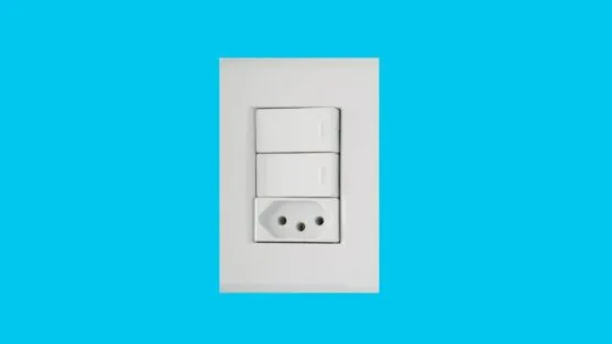 Como instalar interruptor duplo com tomada