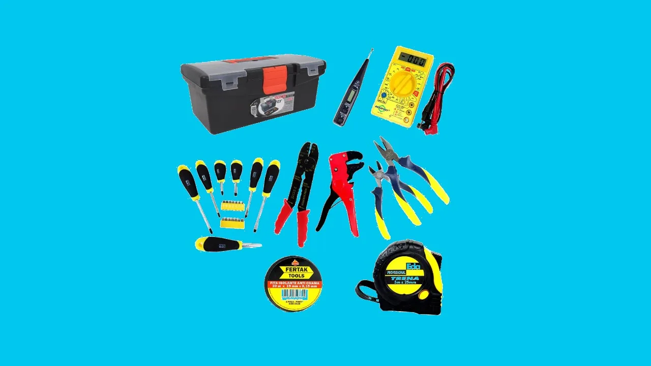 O que é o kit de ferramentas para eletricistas