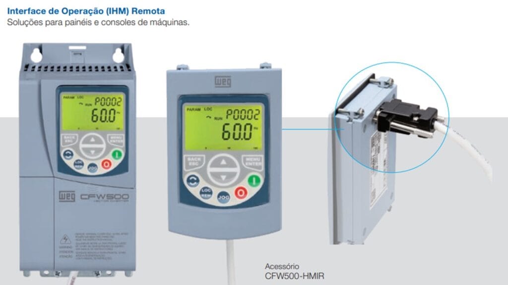 Tipos de acessórios para Inversor de Frequência