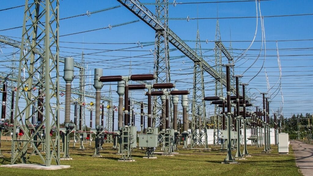 Tipo de subestação de energia elétrica