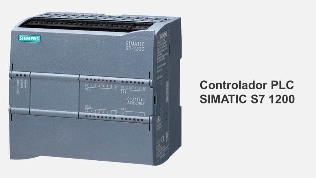 Tipo de plc ou clp S7 1200 da Siemens