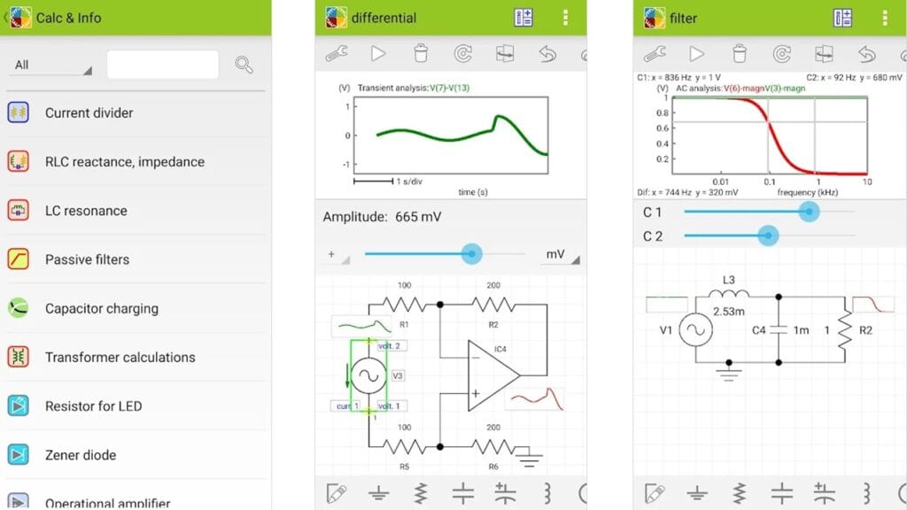 Aplicativo Electric Circuit Studio é um dos tipos de aplicativos para eletricistas