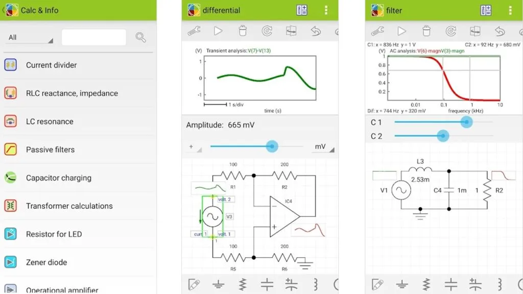 Aplicativo Electric Circuit Studio é um dos tipos de aplicativos para eletricistas