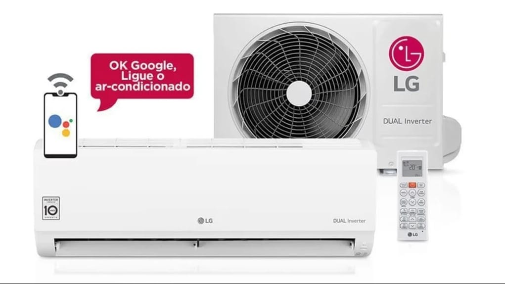 quantidade de placa solar para ar condicionado LG