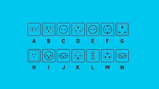 15 tipos de tomadas mais usadas pelo mundo