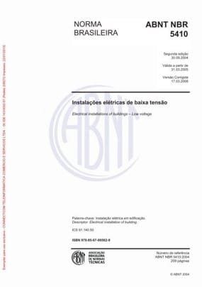 Como baixar NBR 5410 em pdf