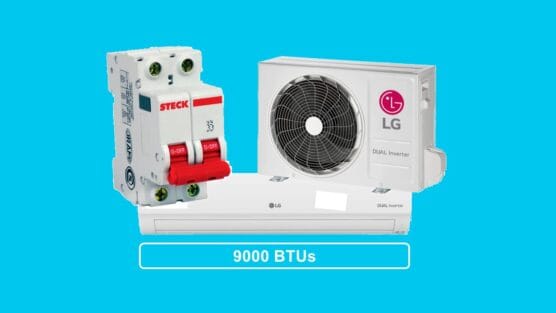Qual o disjuntor para ar condicionado de 9000 BTU com 127V