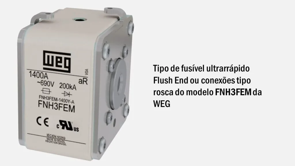 Tipos de fusíveis da WEG