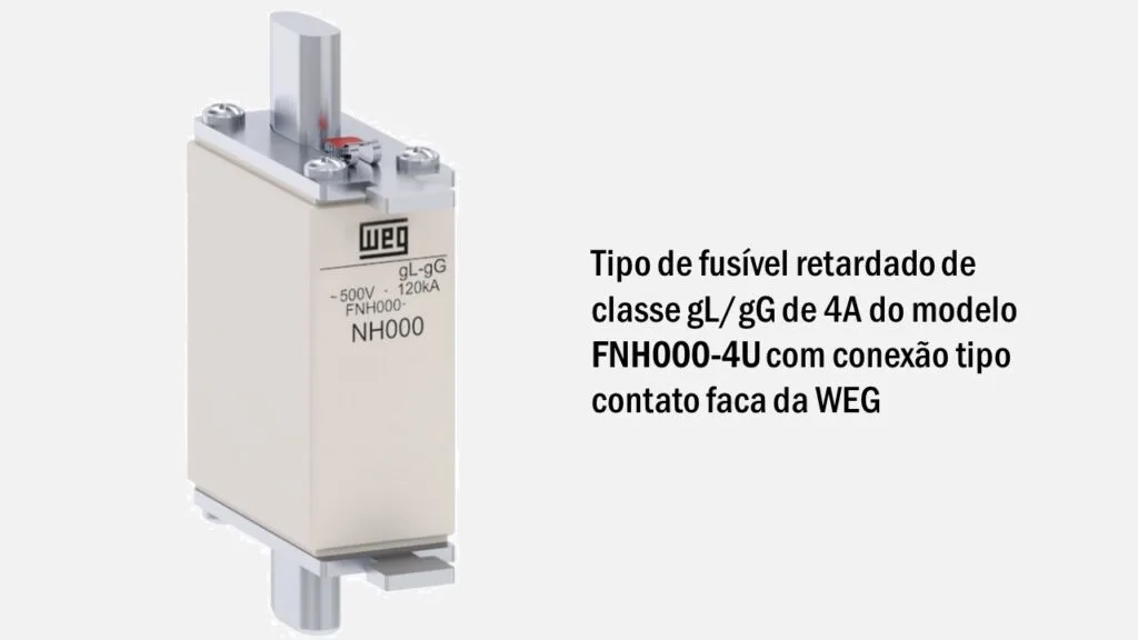 Tipos de fusíveis da WEG