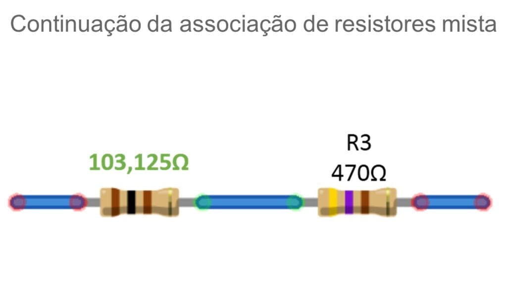 continuação da associação mista de resistores