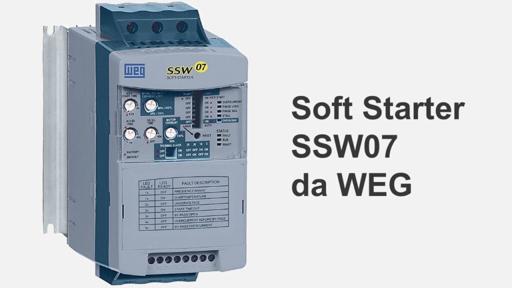 O que é um Soft Starter SSW07 da WEG