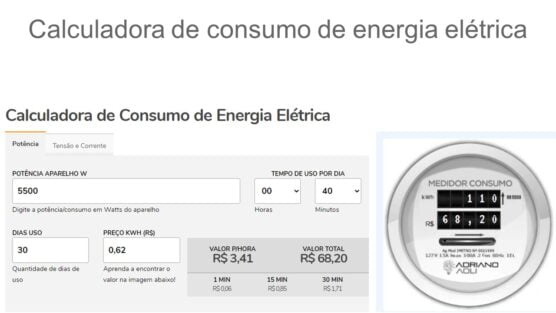 Como Funciona A Calculadora De Consumo De Energia Elétrica