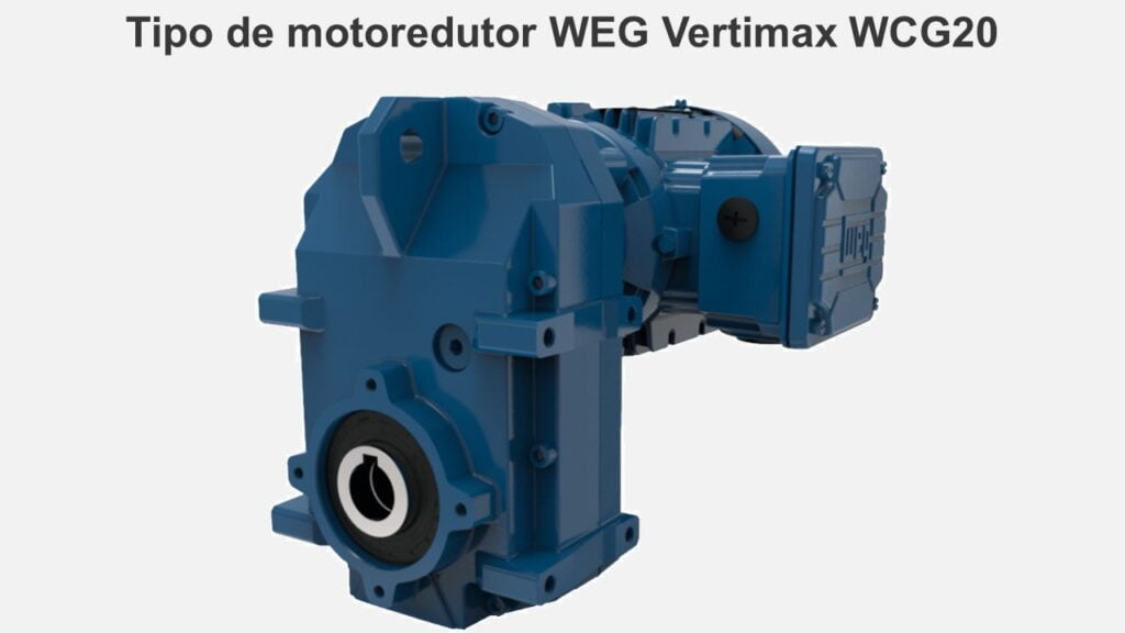 Tipo de motoredutor WEG Vertimax
