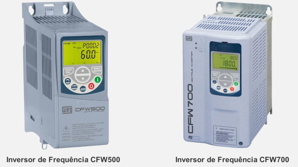 Tipos de Inversores de Frequência CFW500 e inversor de frequência CFW700