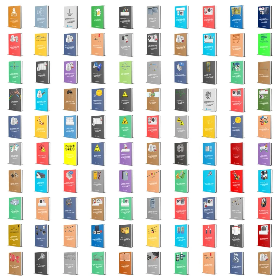 Kit 99 eBooks para eletricistas e engenheiros