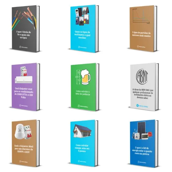 Kit adicional com 9 eBooks para eletricistas e engenheiros