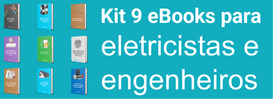 Logomarca do Kit 9 eBooks adicionais para eletricistas e engenheiros